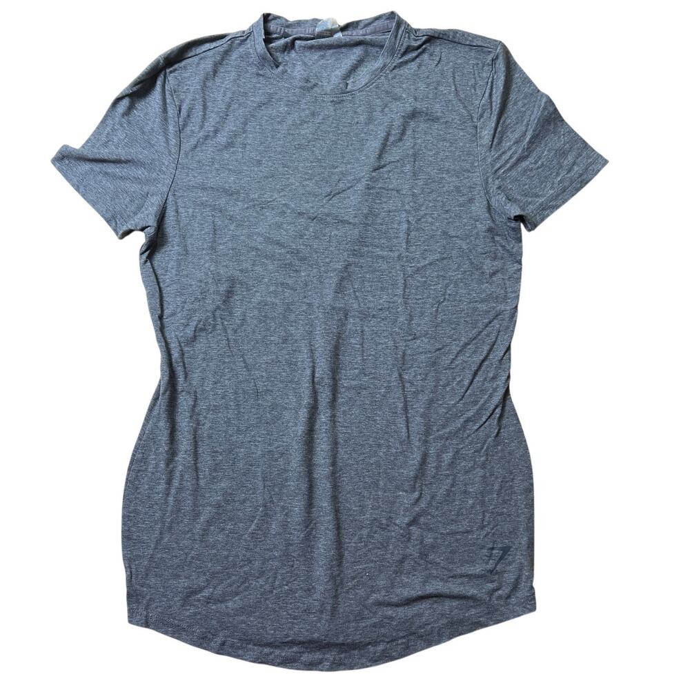 Gymshark Women Gray Activewear M T-Shirt